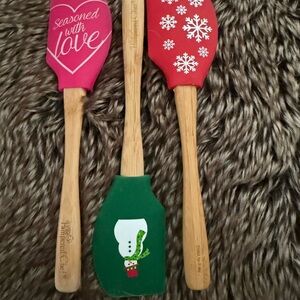Bundle of 3 Pampered Chef Spatulas